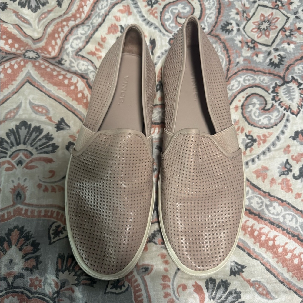 Vince Women's Light Pink Slip-On Shoes